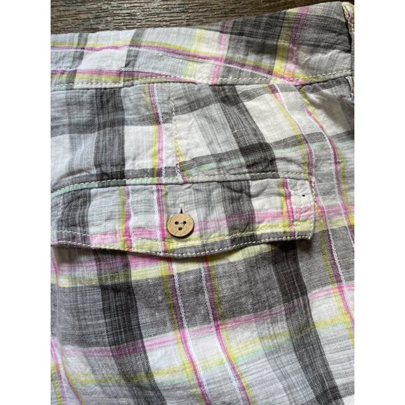 Tommy Bahama Relax Linen Shorts Men's 42 Plaid - Picture 11 of 11